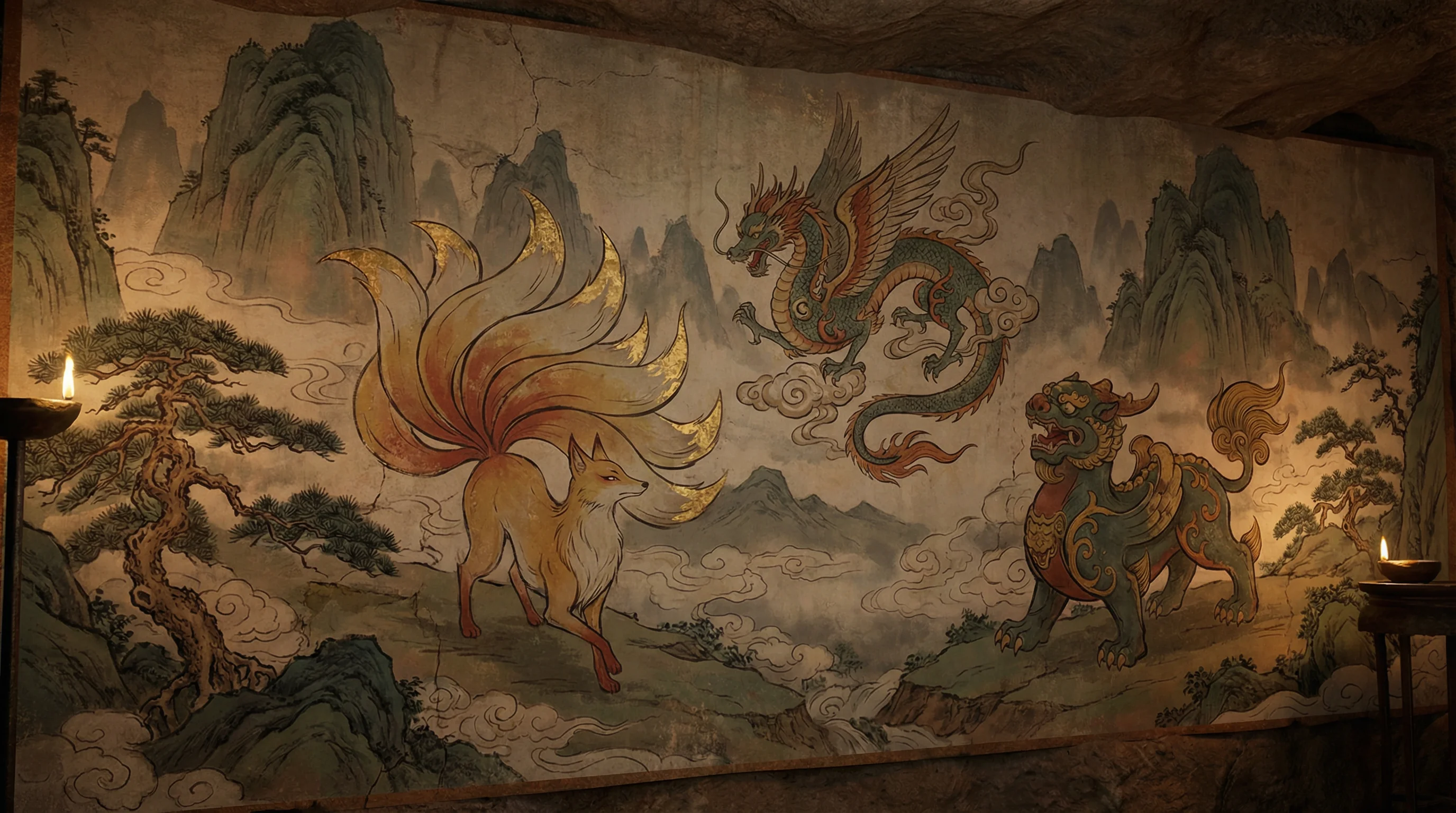 山海经 - 变成黑皮辣妹和好友做了第二集 上古神兽动漫